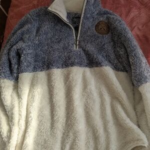 Cozy Two-Tone Sherpa Lakegirl Jacket